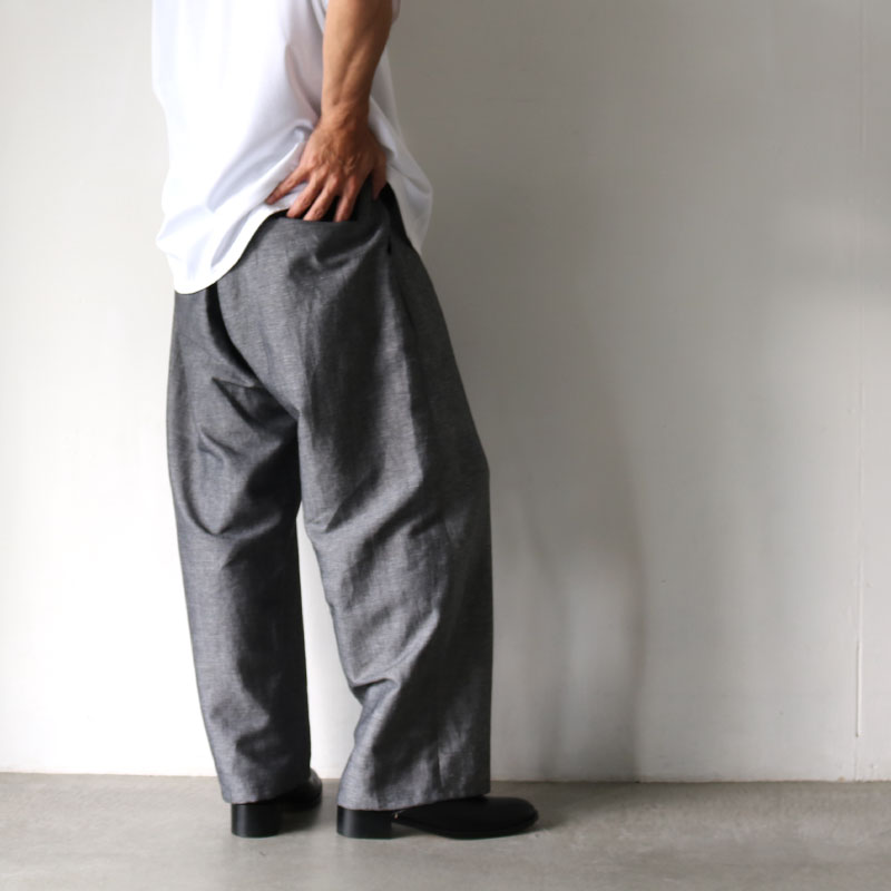 SISE(シセ) / ワイドストレートパンツ：WIDE STRAIGHT PANTS[SS-PT-01