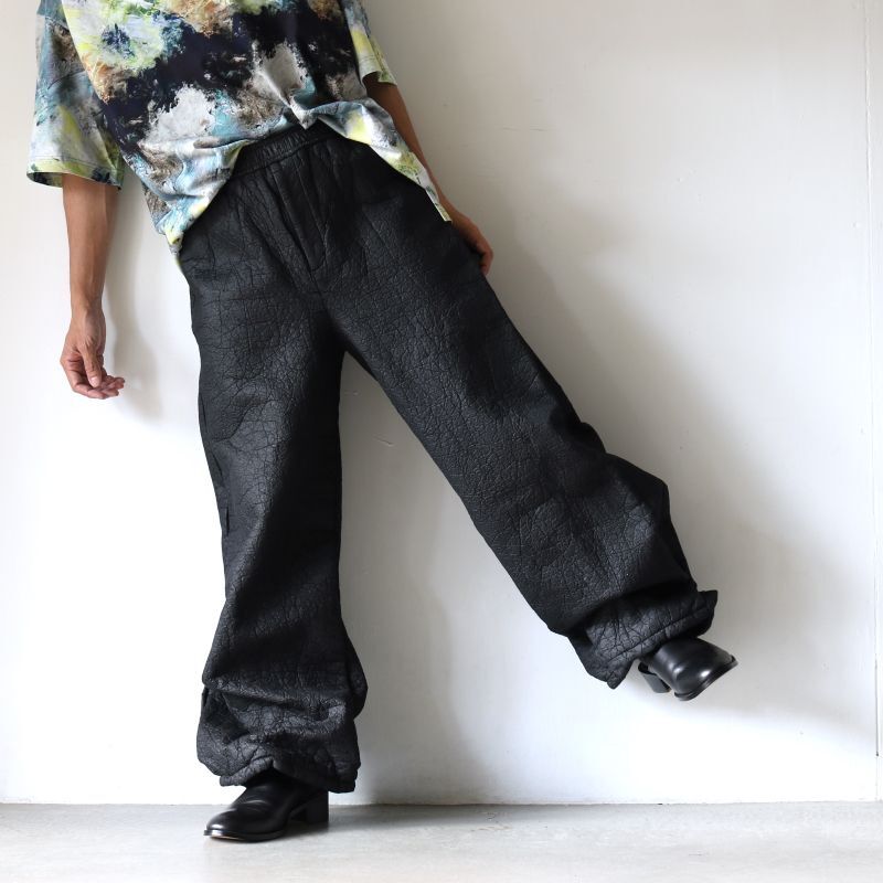 TAAKK(ターク) / フェイクレザーワイドパンツ[FAKE LEATHER WIDE PANTS ...