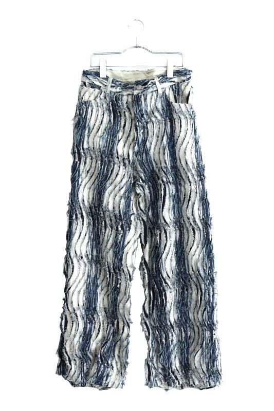 TAAKK(ターク) / フリンジデニム[FRINGE DENIM / TA23AW-PT03]の通販 