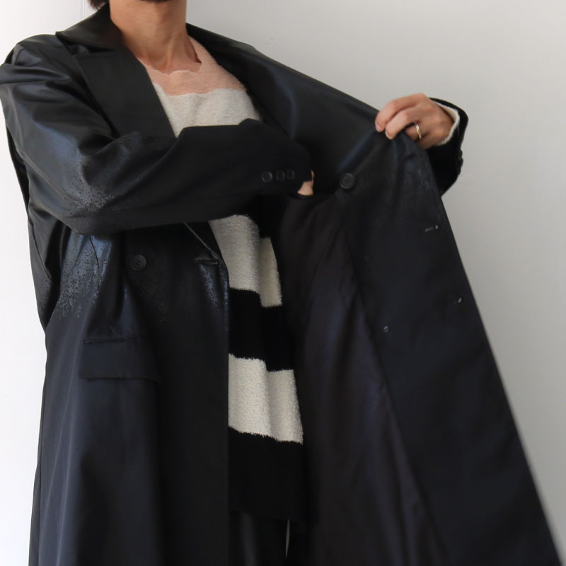 TAAKK(ターク) / チェスターコート(LEATHERIZED COAT [TA23AW-CO013