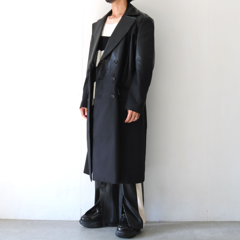 TAAKK(ターク) / チェスターコート(LEATHERIZED COAT [TA23AW-CO013