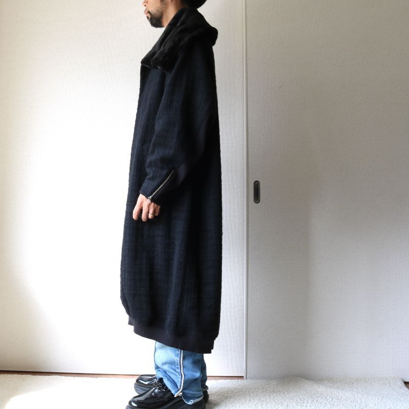 STOF(ストフ) / ハイネックコート（High Neck Street Coat[SF23AW-10