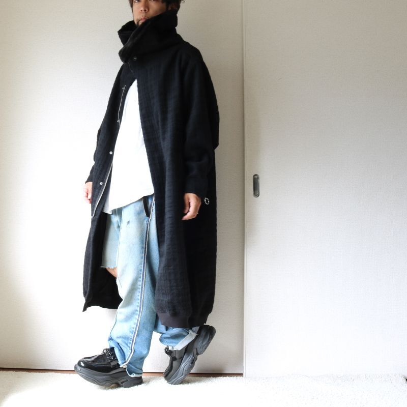 STOF(ストフ) / ハイネックコート（High Neck Street Coat[SF23AW-10