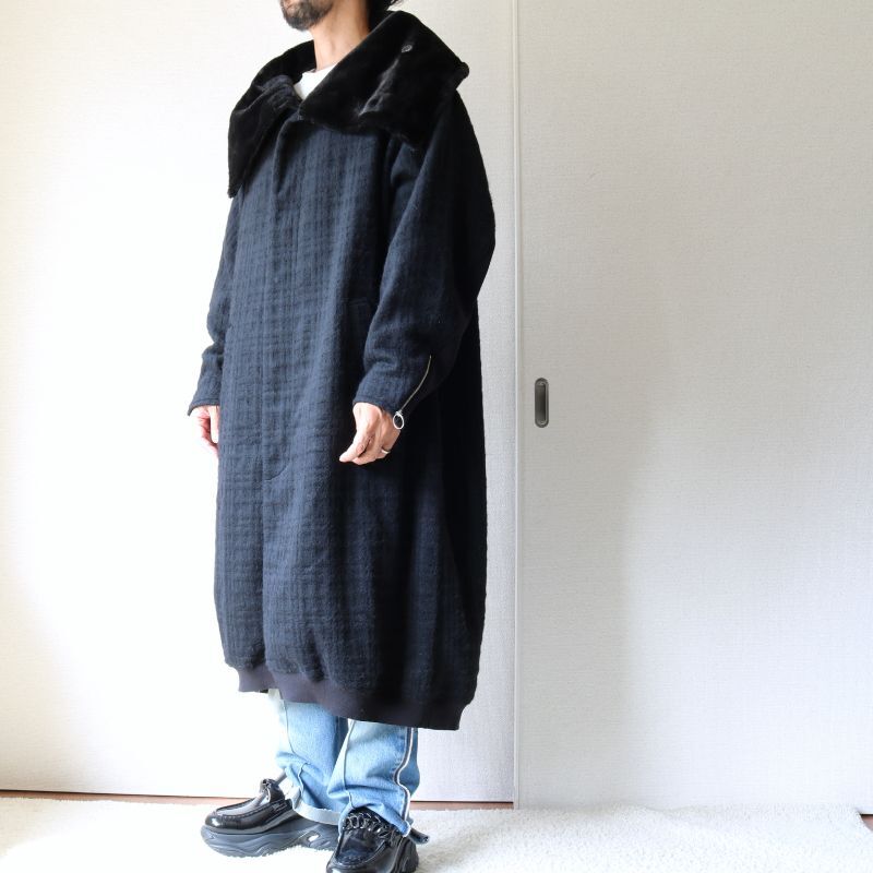 STOF(ストフ) / ハイネックコート（High Neck Street Coat[SF23AW-10