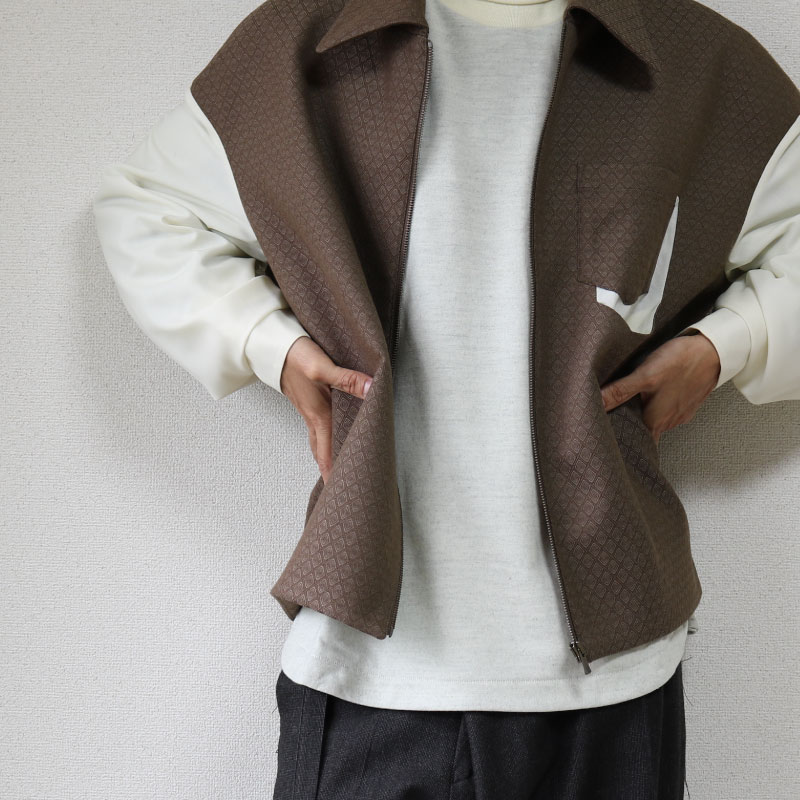 ETHOSENS(エトセンス) / Rhombus Blouson[2E223-31](スウィッチング