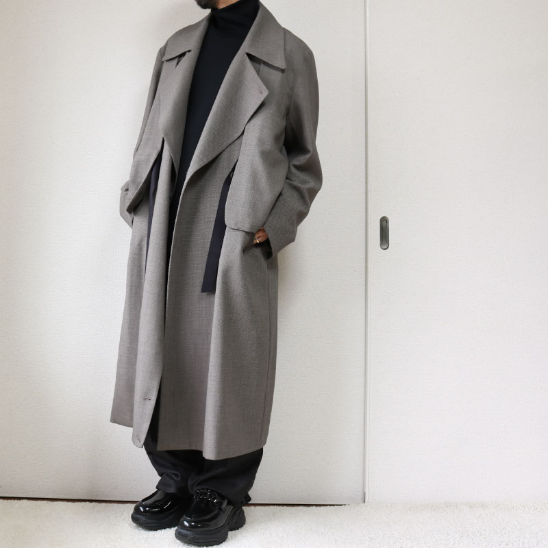 ETHOSENSエトセンス / Bird's eye 3way coat[3Eベルベット