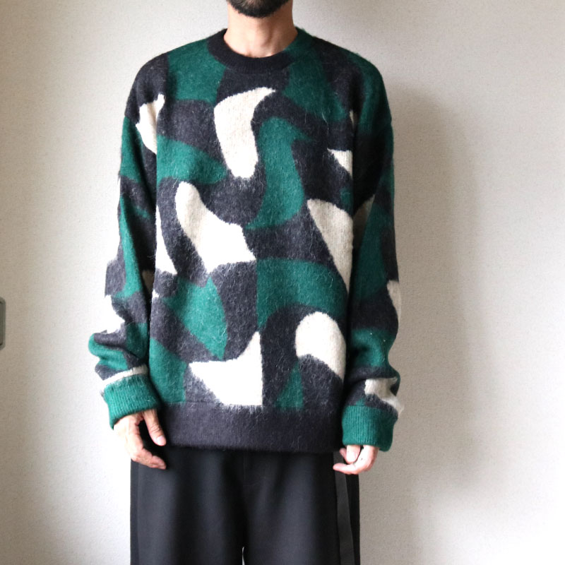 TAUPE[トープ] / アルパカニット（Wavy JQ Crew Neck Knit[TPM23307002