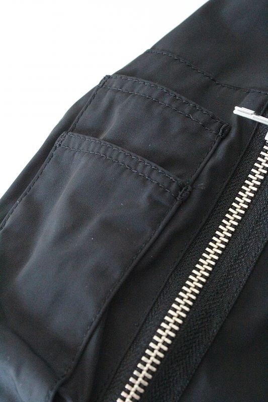SISEシセ MA-1 チェスターコート(BLACK) ステンカラーコート ジャケット/アウター メンズ 安い 店舗