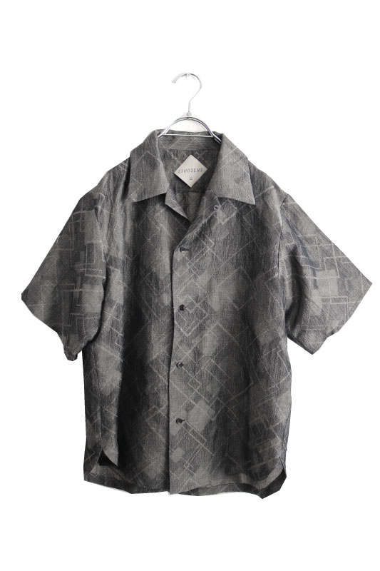 ETHOSENS(エトセンス) / SS GEOMETRY SHIRT / 3E122-25（ジオメトリー 